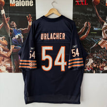 Cargar imagen en el visor de la galería, Camiseta Chicago Bears 2002/04 Home Brian Urlacher #54 Reebok Vintage - XXL/3XL

