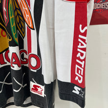 Cargar imagen en el visor de la galería, Camiseta Chicago Blackhawks Starter Vintage 1985 - S/M
