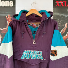 Cargar imagen en el visor de la galería, Pullover Anaheim Mighty Ducks Early/Mid 90’s Starter Vintage - S/M

