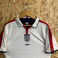 Cargar imagen en el visor de la galería, Camiseta Reversible Inglaterra 2003-05 Home Umbro Vintage - M/L
