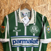 Carregar imagem no visualizador da galeria, Camiseta Palmeriras 1994 Home Evair #9 Rhumell Vintage - M/L
