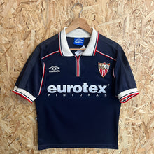 Cargar imagen en el visor de la galería, Camiseta Sevilla 1999-01 Third Umbro Vintage - S
