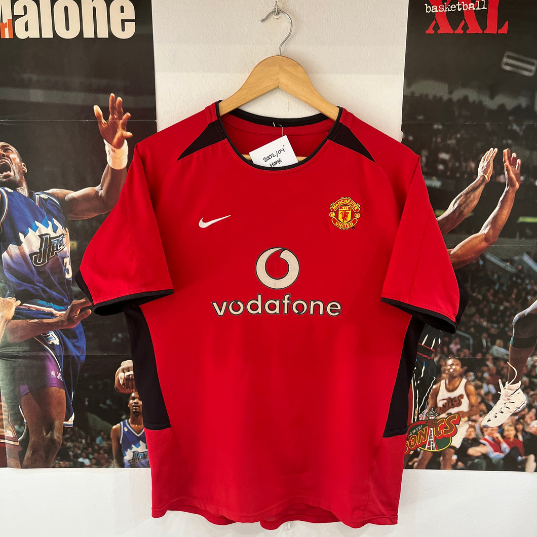 Camiseta Manchester United 2002-04 Home Nike Vintage - XL Youth