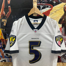 Charger l&#39;image dans la galerie, Camiseta Baltimore Ravens 2007-09 Road Joe Flacco #5 Reebok - S/M
