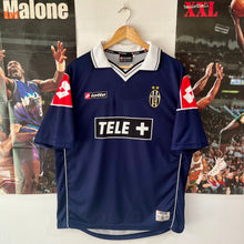 Cargar imagen en el visor de la galería, Camiseta Juventus 2000-01 Third Coppa Italia Lotto Vintage - L/XL
