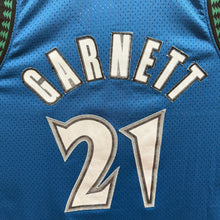 Cargar imagen en el visor de la galería, Camiseta Minnesota Timberwolves 2002 Road Kevin Garnett #21 Nike Vintage - XXL/3XL
