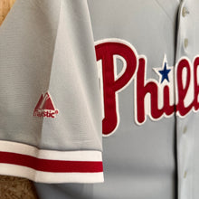 Lade das Bild in den Galerie-Viewer, Beisbolera Philadelphia Phillies Ryan Howard #6 Early 00s Road Majestic Vintage- L/XL
