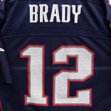 Lade das Bild in den Galerie-Viewer, Camiseta New England Patriots 2009/10 Home Tom Brady #12 Reebok - XS/S
