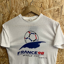 Cargar imagen en el visor de la galería, Camiseta Francia 1998 Kangaroo Vintage - M/L Youth
