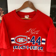 Cargar imagen en el visor de la galería, Camiseta Montreal Canadiens Stéphane Richer 1990 Nutmeg Vintage - L/XL
