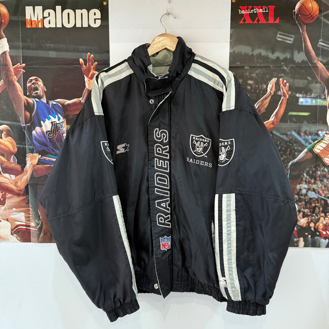 Chaqueta Oakland Raiders Late 90s Starter Vintage - L/XL