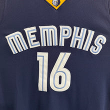 Carregar imagem no visualizador da galeria, BNWOT Camiseta Memphis Grizzlies Road 2004/05 Pau Gasol #16 Reebok Authentic Vintage - XL/XXL
