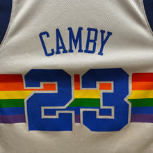 Cargar imagen en el visor de la galería, Camiseta Denver Nuggets HWC Home Early 00s Marcus Camby #23 Reebok Vintage - L YOUTH
