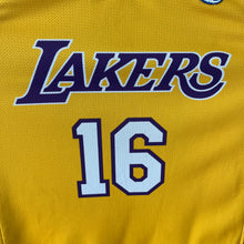 Charger l&#39;image dans la galerie, Camiseta Los Angeles Lakers Home 2008-09 Pau Gasol #16 Champion - M/L
