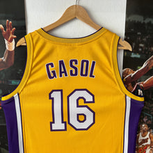 Charger l&#39;image dans la galerie, Camiseta Los Angeles Lakers Home 2008-09 Pau Gasol #16 Champion - M/L
