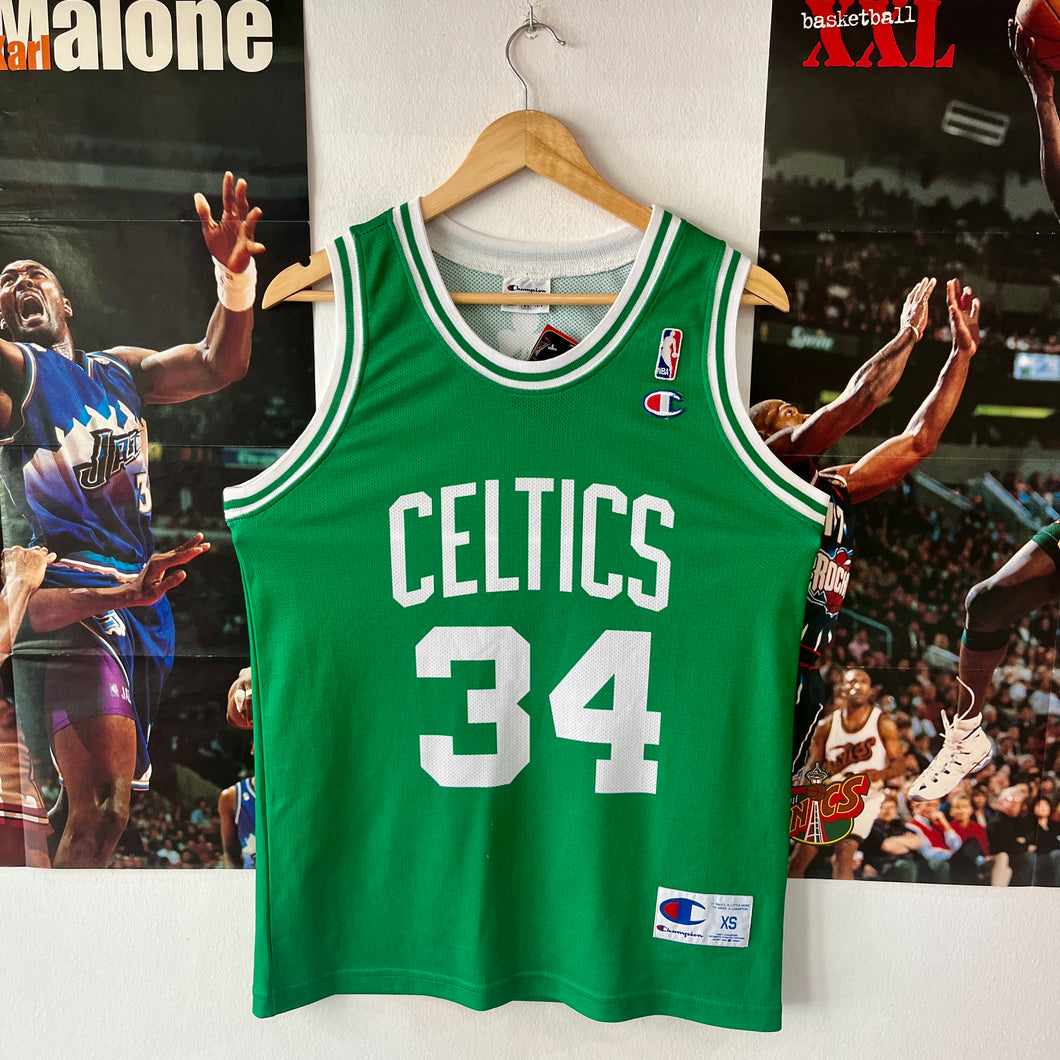 Camiseta Boston Celtics 20004-08 Road Paul Pierce #33 Champion Vintage - XS/S