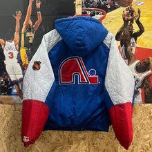 Carregar imagem no visualizador da galeria, Chaqueta Quebec Nordiques Starter 1993 Vintage Mid 90’s - L/XL
