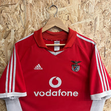 Cargar imagen en el visor de la galería, Camiseta Benfica 2001-02 Home Adidas Vintage - L/XL
