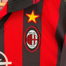 Cargar imagen en el visor de la galería, Camiseta AC Milan 1997-98 Home Lotto Vintage - L/XL
