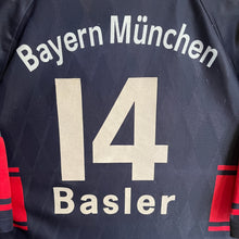 Cargar imagen en el visor de la galería, Camiseta Bayern Munich 1997-99 Home Basler #14 Adidas Vintage - S/M
