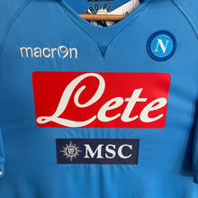Carica l'immagine nel visualizzatore di Gallery, Camiseta Napoli 2011-12 Home Macron - L/XL
