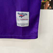 Carregar imagem no visualizador da galeria, Camiseta Fiorentina 1995-96 Home Reebok Vintage - L/XL
