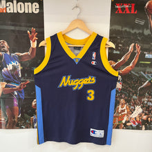 Charger l&#39;image dans la galerie, Camiseta Denver Nuggets Road 2008 Allen Iverson #3 Champion - XL Youth
