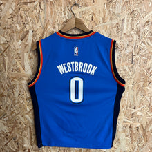 Load image into Gallery viewer, Camiseta Oklahoma City Thunder Road 2015-16 Russell Westbrook #0 Adidas - L Youth
