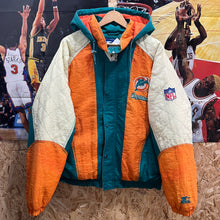 Cargar imagen en el visor de la galería, Parka Miami Dolphins 1993 Starter Vintage - L/XL
