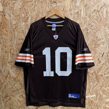Lade das Bild in den Galerie-Viewer, Camiseta Cleveland Browns 2007/08 Home Brady Quinn #10 Reebok - L/XL
