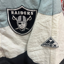 Cargar imagen en el visor de la galería, Chaqueta Los Angeles Raiders Apex One 1992 Vintage - S/M
