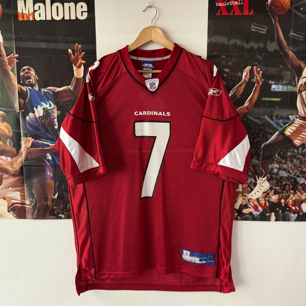 Camiseta Arizona Cardinals 2006/07 Home Matt Leinart #7 Reebok Vintage - L/XL