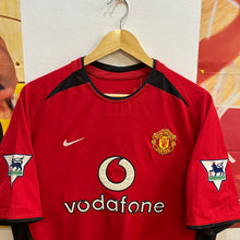 Cargar imagen en el visor de la galería, Camiseta Manchester United 2002-04 Home Nike Vintage - M/L
