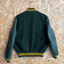 Lade das Bild in den Galerie-Viewer, Chaqueta Varsity Oakland Athletics Late 80’s Delong Vintage - M/L
