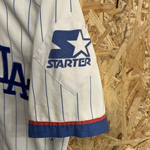 Charger l'image dans la galerie, Beisbolera Pinstripe Los Angeles Dodgers 1992 Starter Vintage - XL Youth
