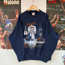Cargar imagen en el visor de la galería, Sudadera Chicago Bears Early/Mid 90s Nutmeg Mills Vintage - L/XL
