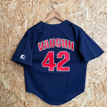 Lade das Bild in den Galerie-Viewer, Beisbolera Boston Red Sox Mo Vaughn #42 Starter Vintage Late 90s- XS/S
