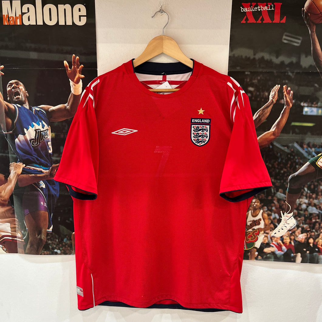 Camiseta Inglaterra 2004 Away Umbro Vintage - L/XL