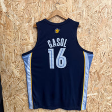 Carregar imagem no visualizador da galeria, BNWOT Camiseta Memphis Grizzlies Road 2004/05 Pau Gasol #16 Reebok Authentic Vintage - XL/XXL
