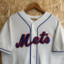 Lade das Bild in den Galerie-Viewer, Beisbolera New York Mets José Reyes #7 Y2K Home Majestic Vintage- L/XL

