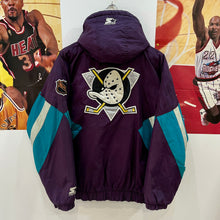 Cargar imagen en el visor de la galería, Pullover Anaheim Mighty Ducks Starter Vintage Mid/Late 90’s - S/M
