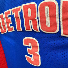 Cargar imagen en el visor de la galería, Camiseta Detroit Pistons 2004 Road Ben Wallace #3 Reebok Vintage - S/M
