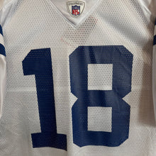 Lade das Bild in den Galerie-Viewer, Camiseta Indianapolis Colts 2008/09 Road Peyton Manning #18 Reebok - L/XL
