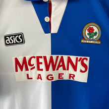 Cargar imagen en el visor de la galería, Camiseta Blackburn Rovers 1995-96 Asics Vintage - L/XL
