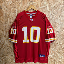 Carregar imagem no visualizador da galeria, Camiseta Kansas City Chiefs 2004/05 Home Trent Green #10 Reebok Vintage - XL/XXL

