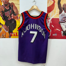 Cargar imagen en el visor de la galería, Camiseta Phoenix Suns 1996-98 Reversible Kevin Johnson #7 Champion Vintage - M
