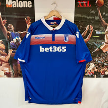 Carregar imagem no visualizador da galeria, Camiseta Stoke City 2017-18 Away Macron - 6XL
