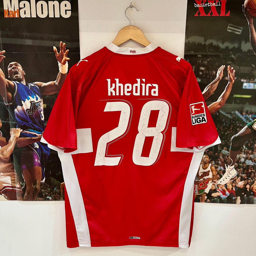 Camiseta Stuttgart 2007-08 Away Khedira #28 Puma - L/XL