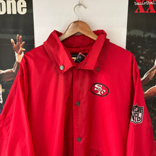 Cargar imagen en el visor de la galería, Chaqueta Ligera San Francisco 49ers Campri 90’s Vintage - M/L
