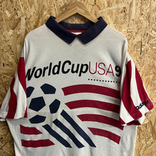 Cargar imagen en el visor de la galería, Polo Copa del Mundo USA 94 Adidas Vintage - XL/XXL
